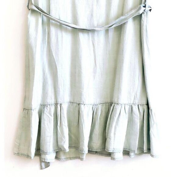 Velvet Heart Elodie Tie Waist Chambray Shirt Dress - Picture 9 of 13